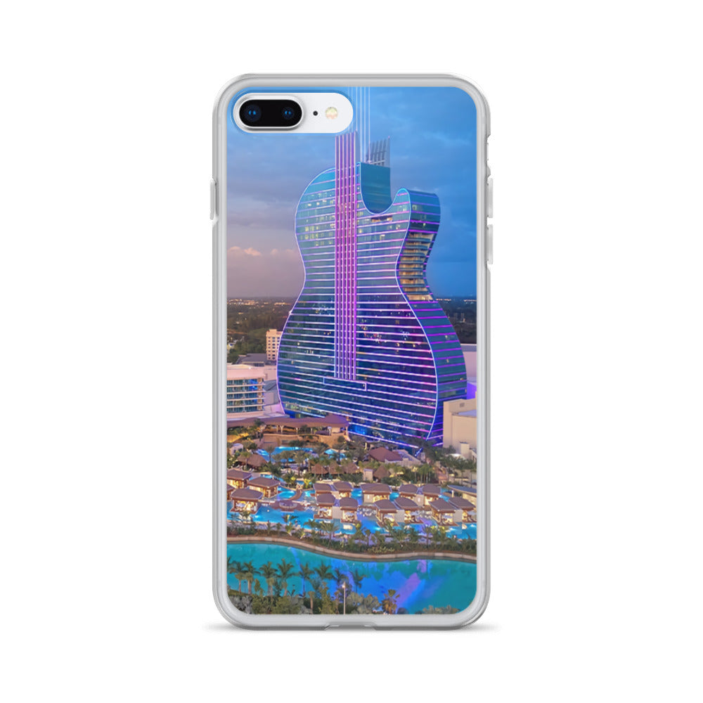 HR Night Pool-iPhone Case