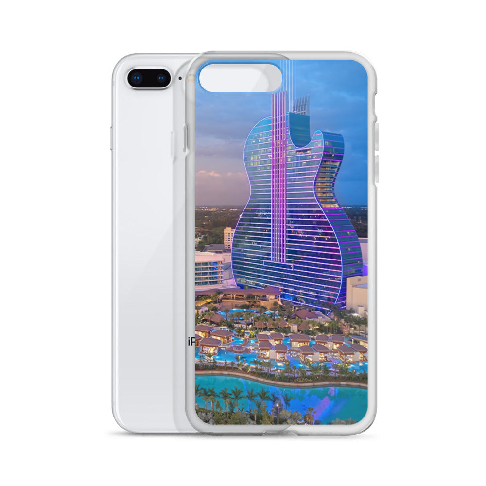 HR Night Pool-iPhone Case