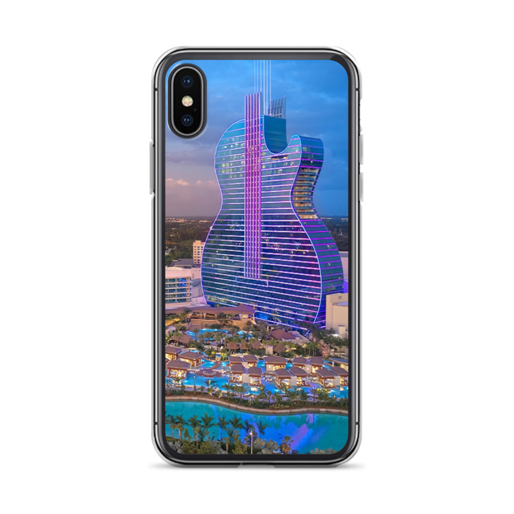 HR Night Pool-iPhone Case