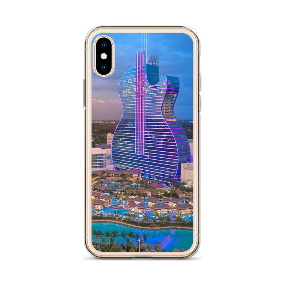 HR Night Pool-iPhone Case