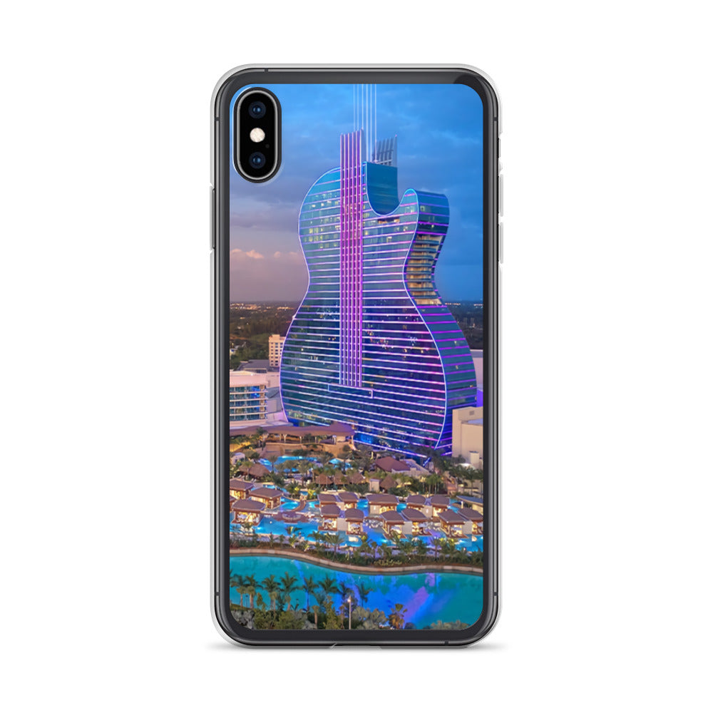 HR Night Pool-iPhone Case