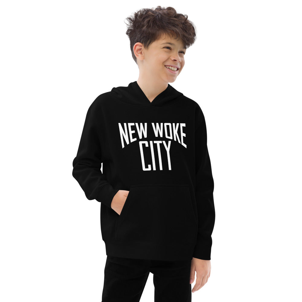 New Woke City-Kids fleece hoodie