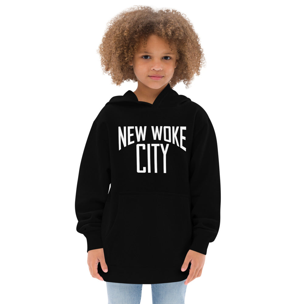 New Woke City-Kids fleece hoodie