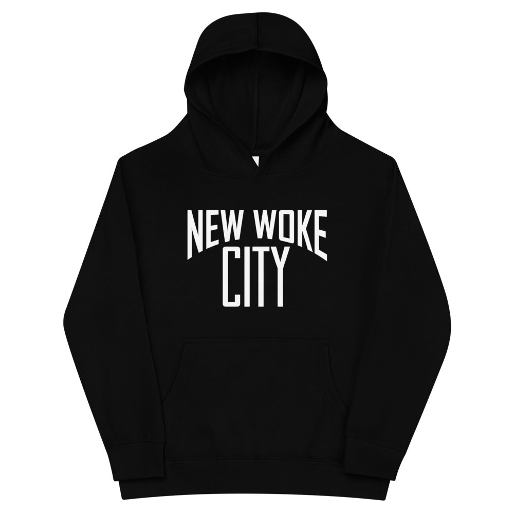 New Woke City-Kids fleece hoodie