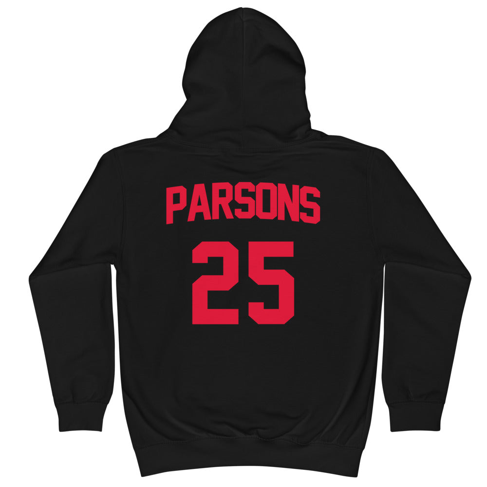 Spikes-Parsons #25 Kids Hoodie