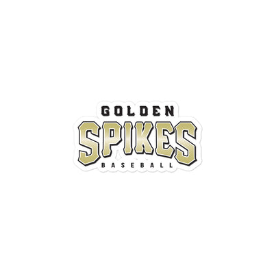Golden Spikes-Bubble-free stickers