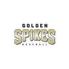 Golden Spikes-Bubble-free stickers
