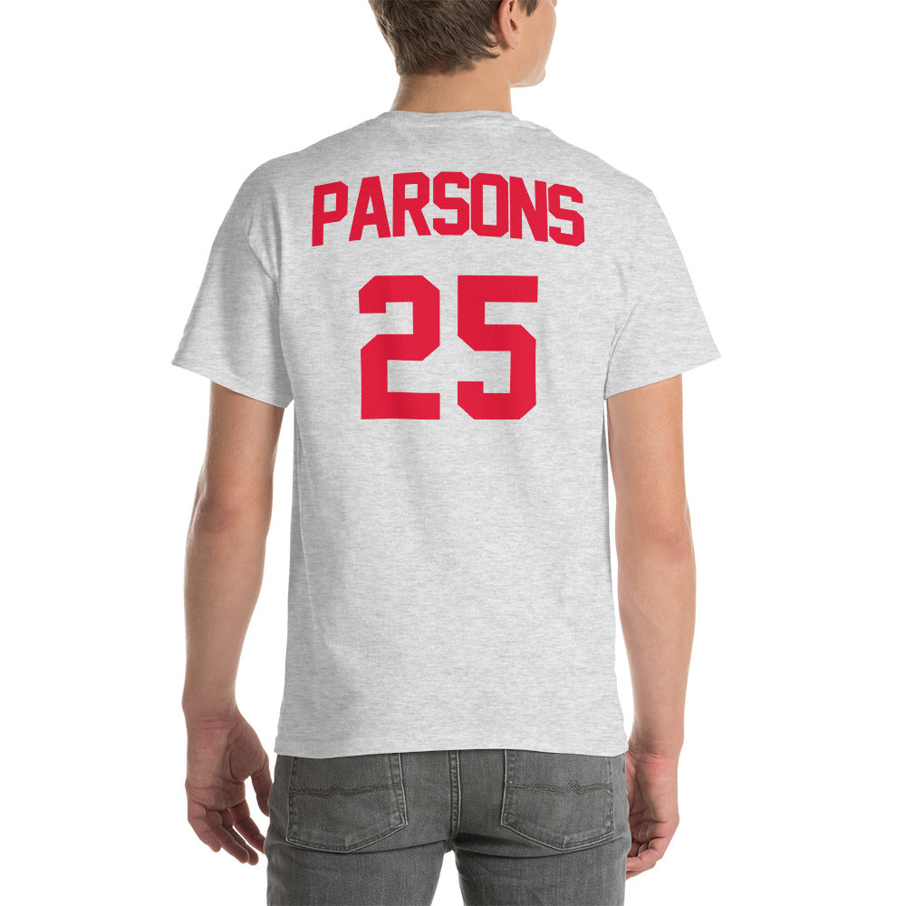 Spikes-Parsons #25 Men's Short Sleeve T-Shirt
