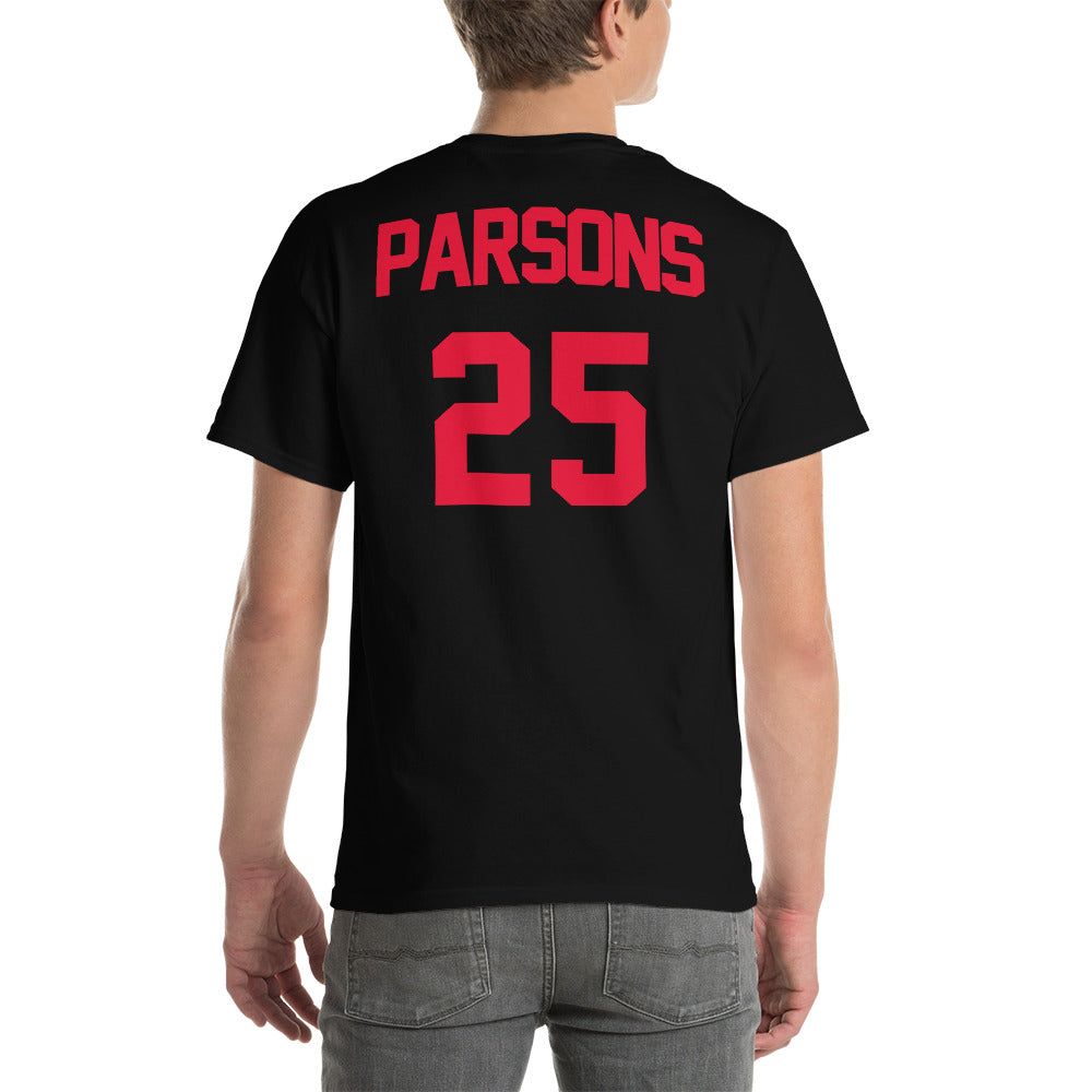 Spikes-Parsons #25 Men's Short Sleeve T-Shirt