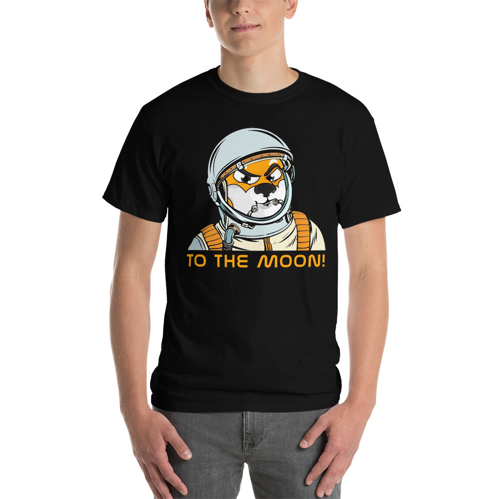 Shib To The Moon-Short Sleeve T-Shirt