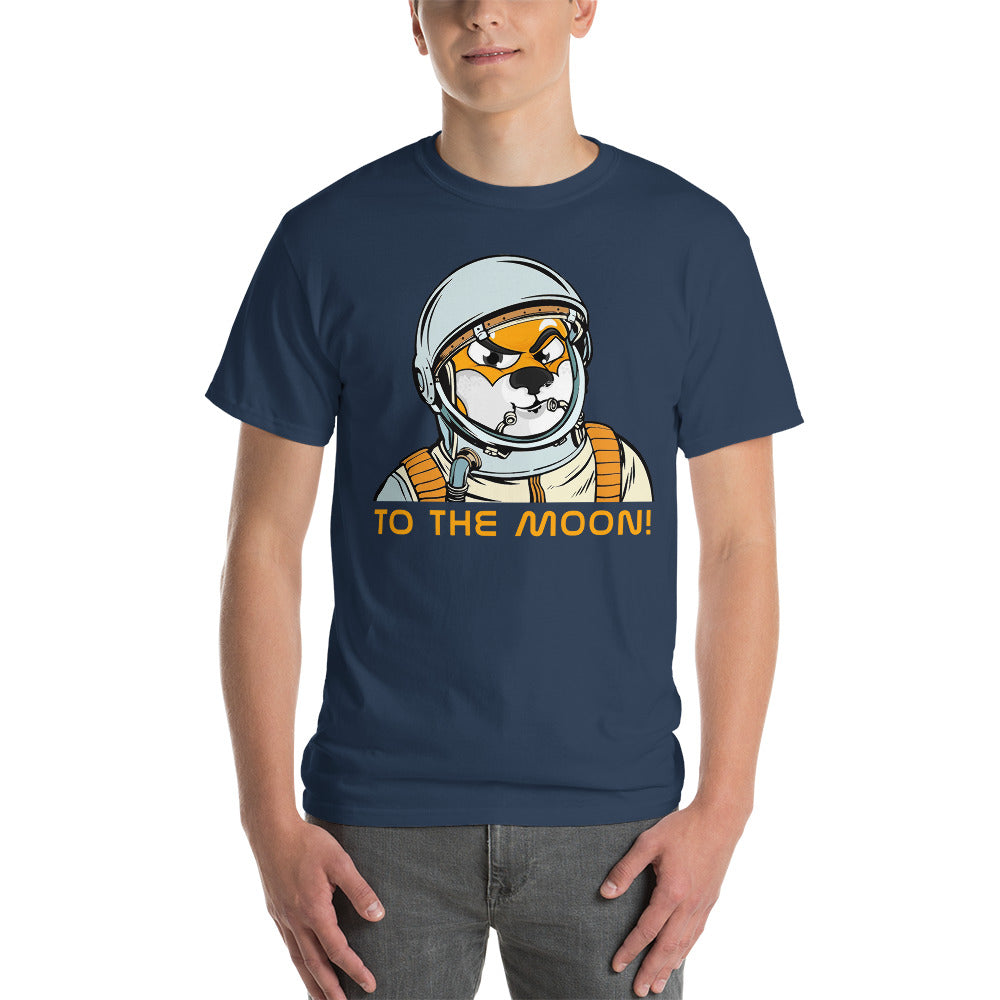 Shib To The Moon-Short Sleeve T-Shirt
