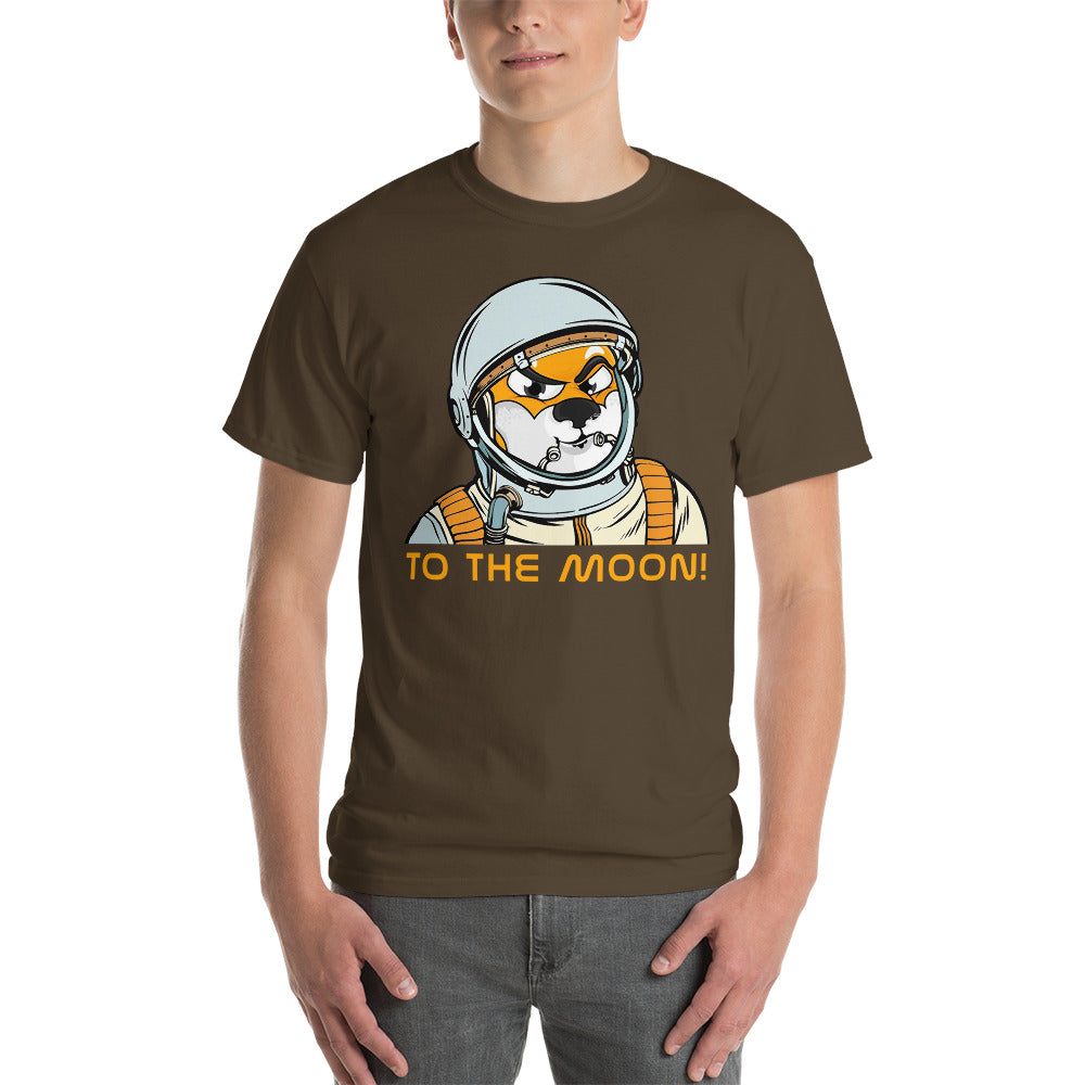 Shib To The Moon-Short Sleeve T-Shirt