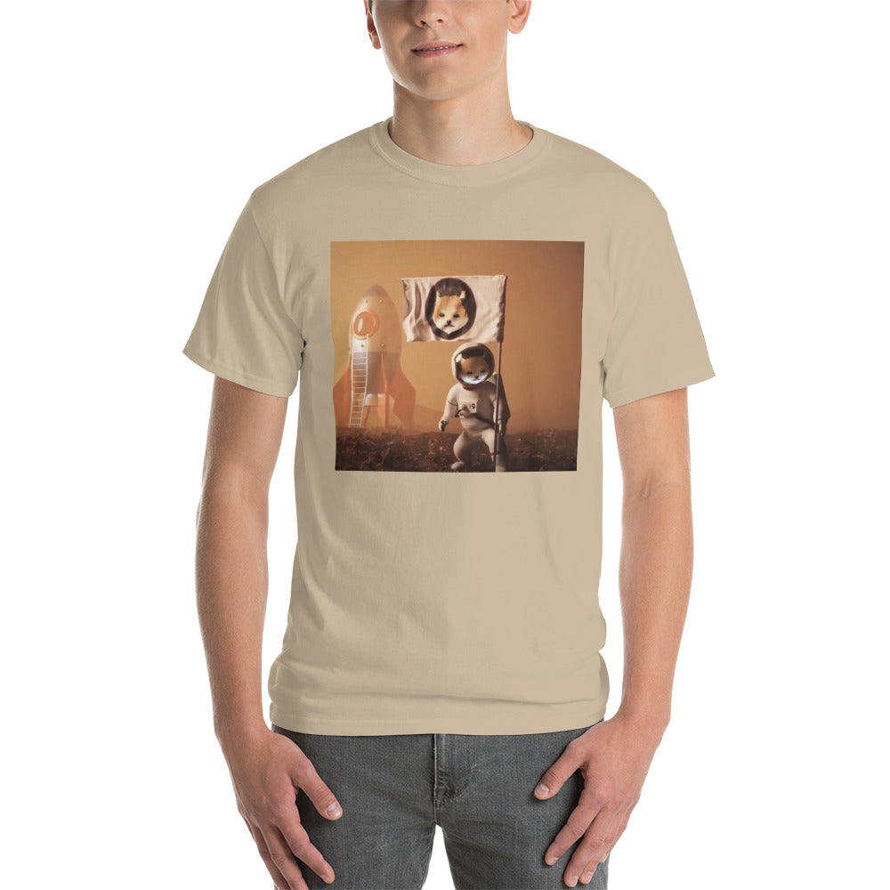 Shib To The Moon-Short Sleeve T-Shirt