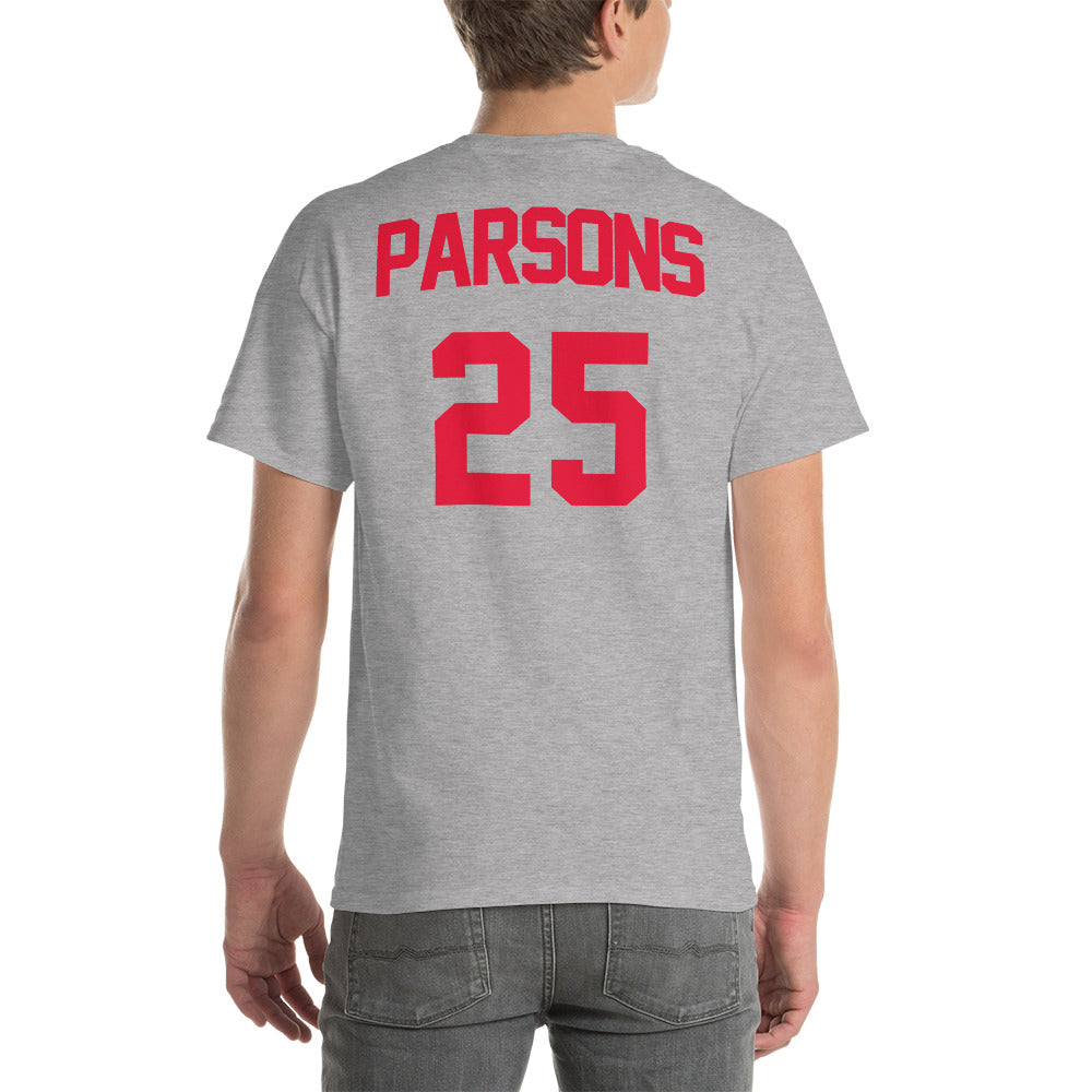 Spikes-Parsons #25 Men's Short Sleeve T-Shirt