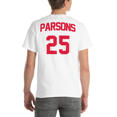 Spikes-Parsons #25 Men's Short Sleeve T-Shirt