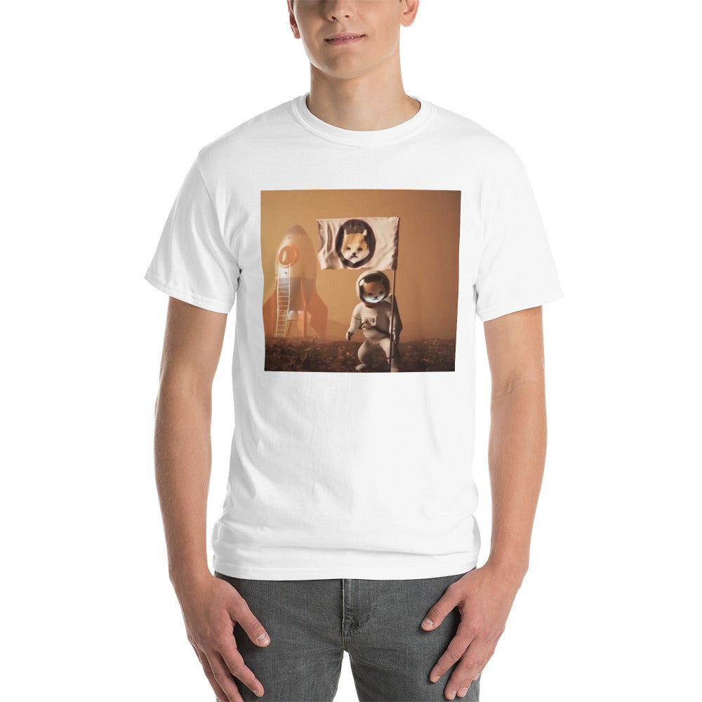 Shib To The Moon-Short Sleeve T-Shirt