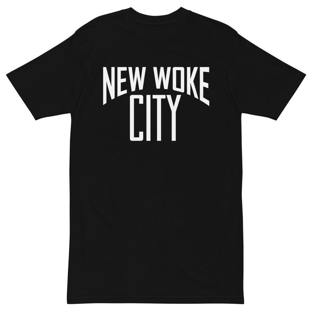 New Woke City-Men’s premium heavyweight tee