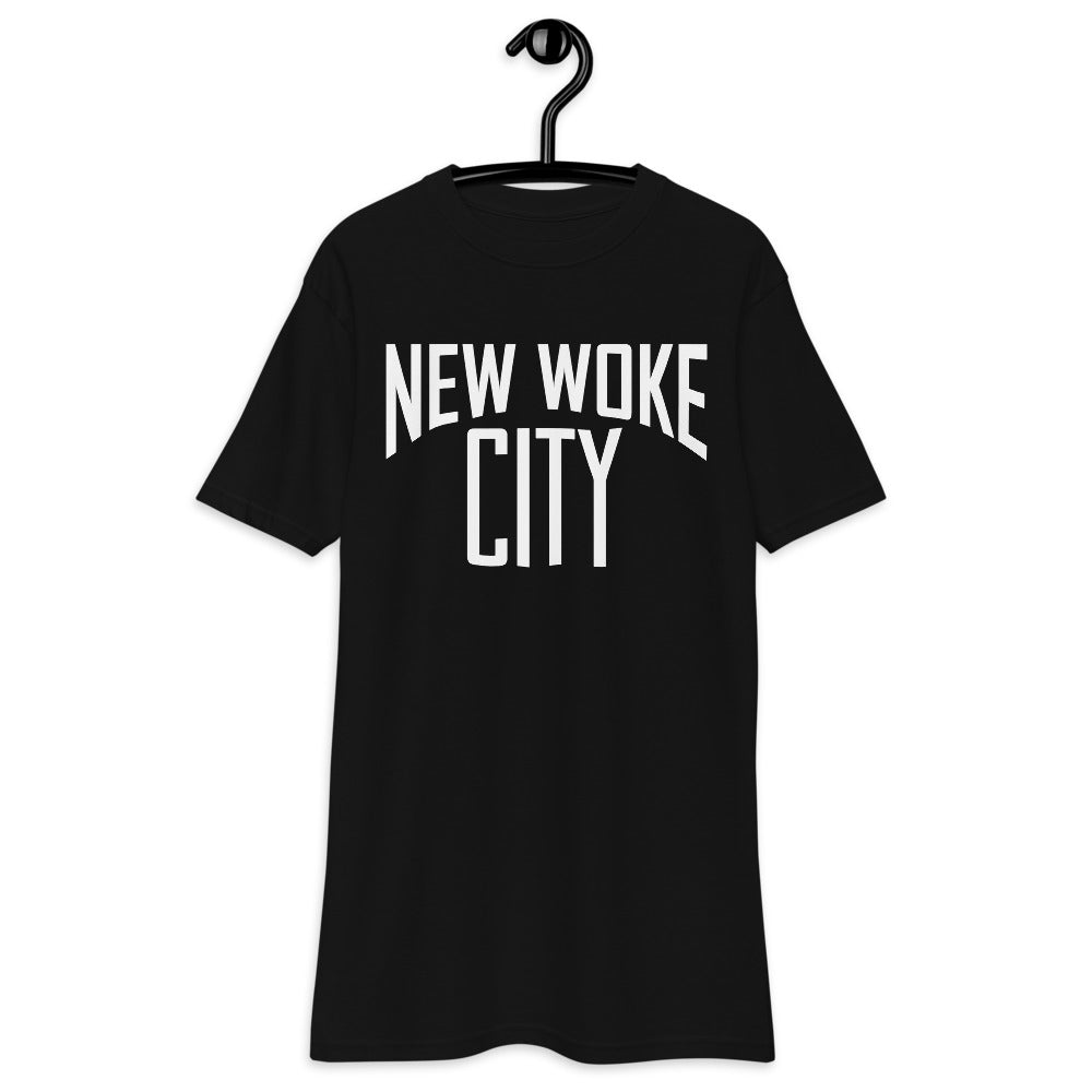 New Woke City-Men’s premium heavyweight tee
