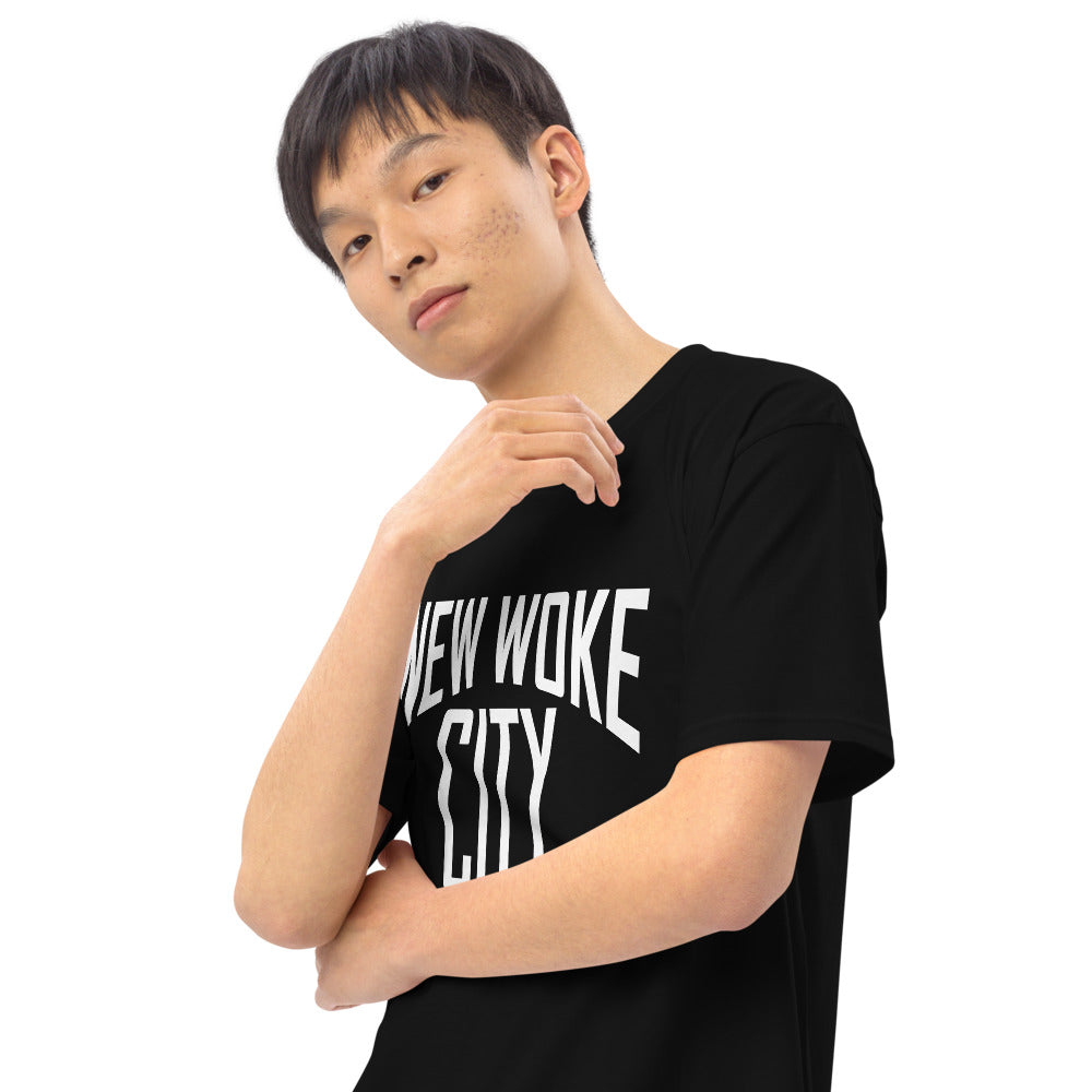 New Woke City-Men’s premium heavyweight tee