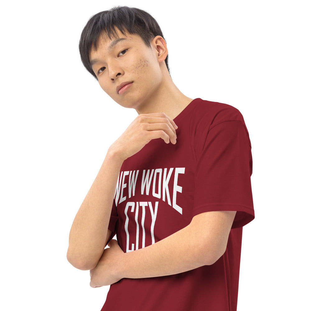 New Woke City-Men’s premium heavyweight tee