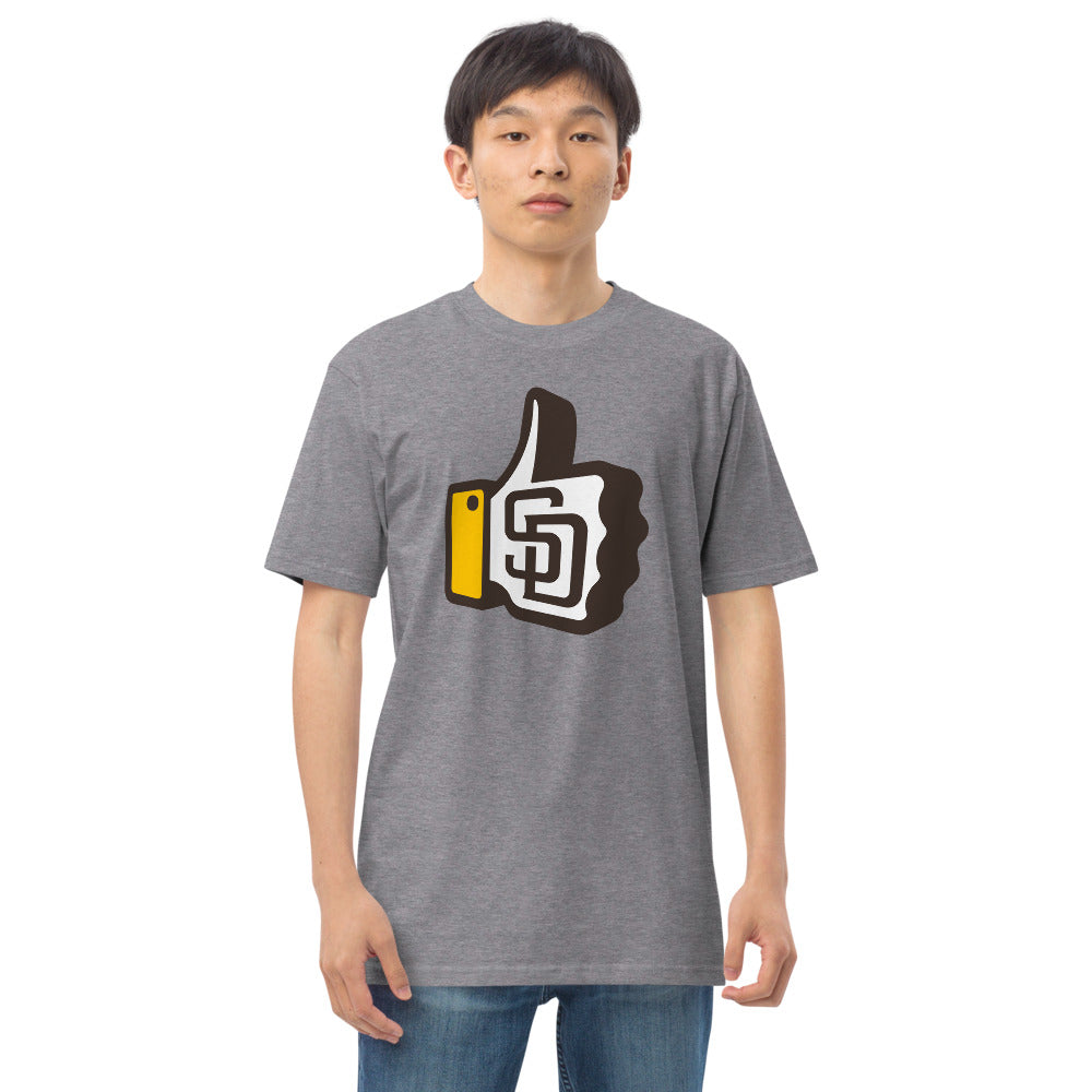 OB Padres-Men’s premium heavyweight tee
