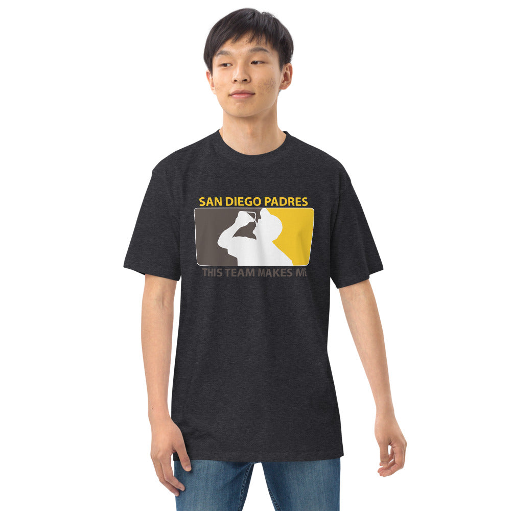 OB Padres-Men’s premium heavyweight tee