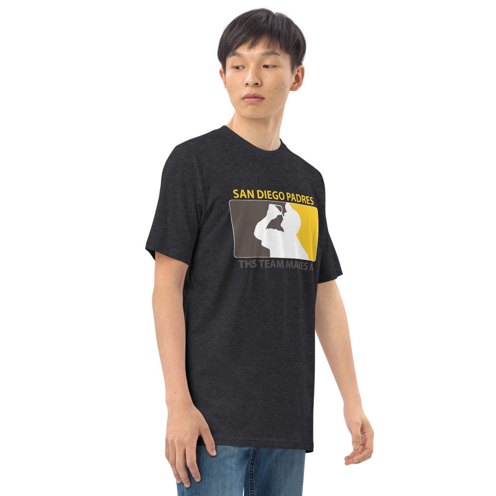 OB Padres-Men’s premium heavyweight tee