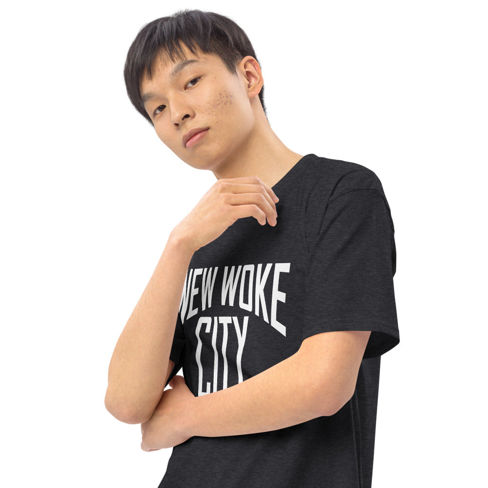 New Woke City-Men’s premium heavyweight tee