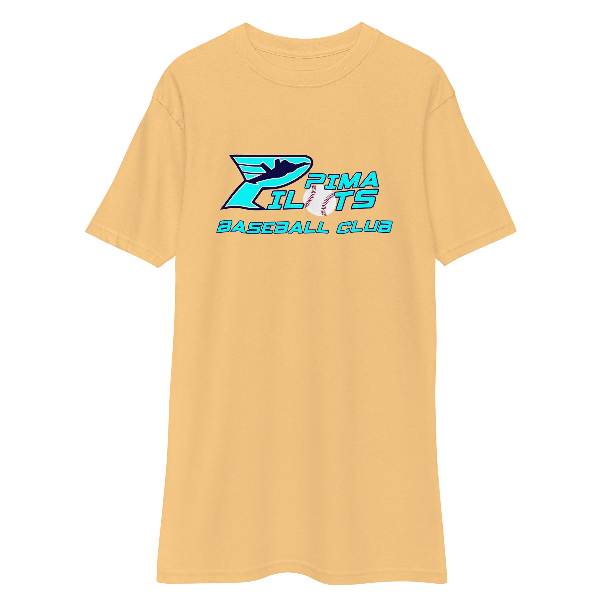Pima Pilots-Men’s premium heavyweight tee