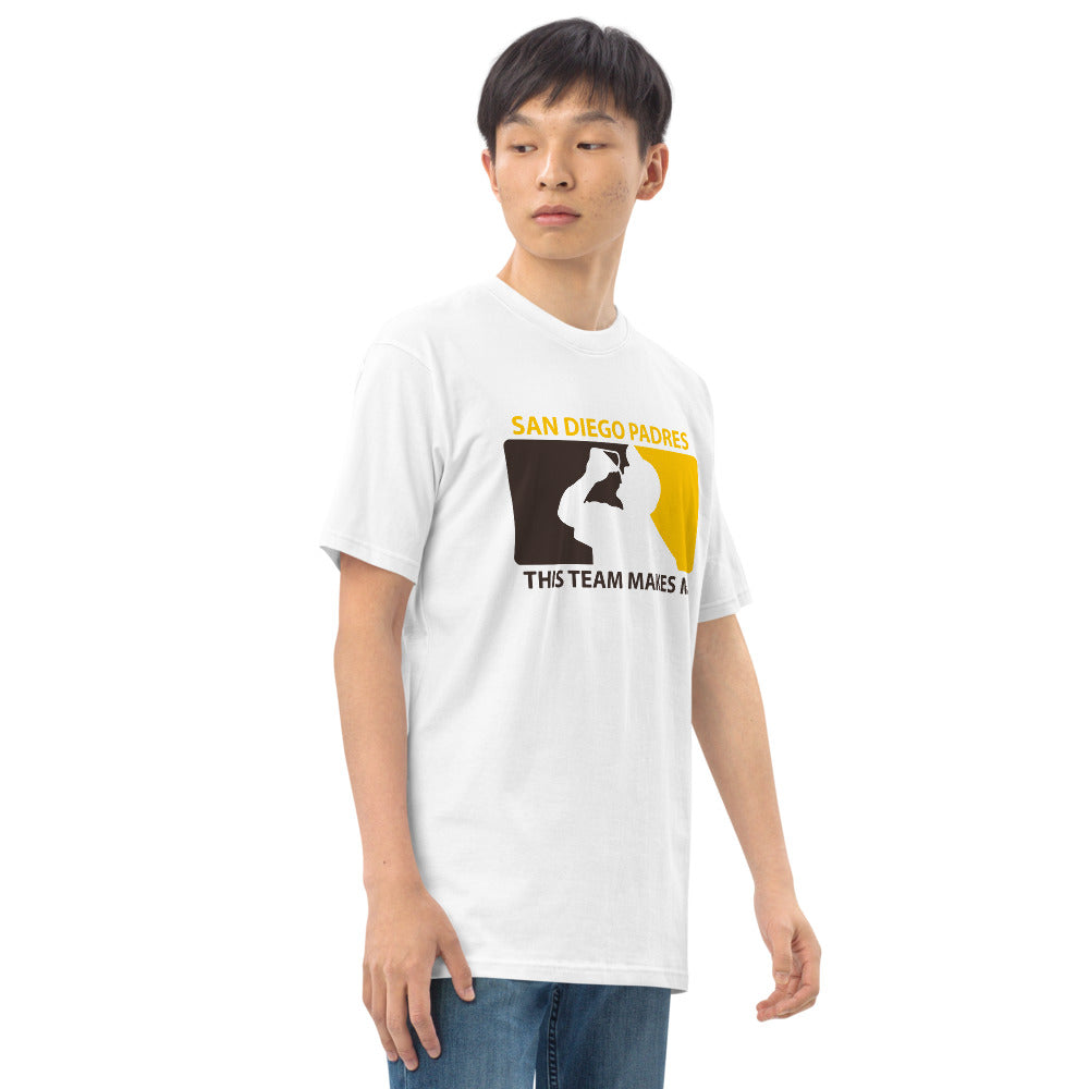 OB Padres-Men’s premium heavyweight tee