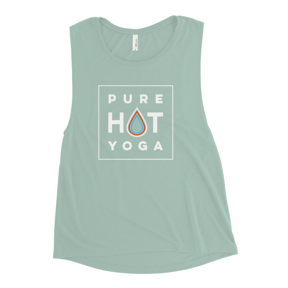 Pure Hot Yoga St. Louis-Ladies’ Muscle Tank