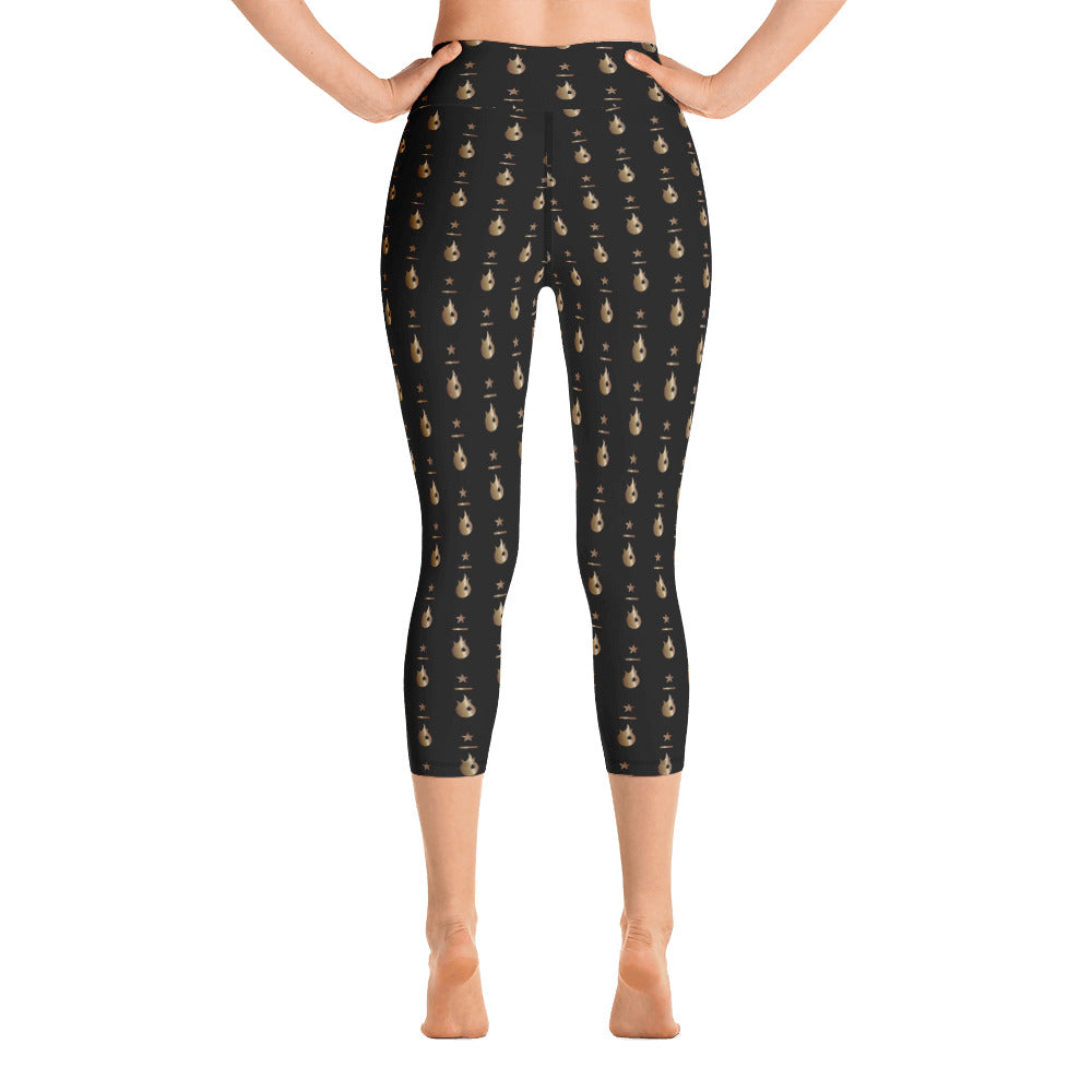 True Yoga Vermont-S&R Gold Capri