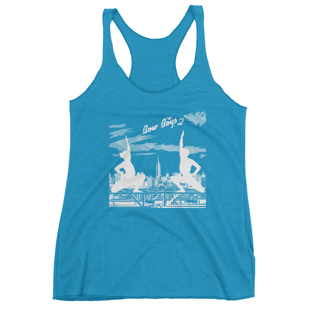 BOW BOYS 2-Women's Racerback Tank