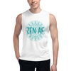 M3Yoga-Zen AF Back Logo-Men'sMuscle Shirt
