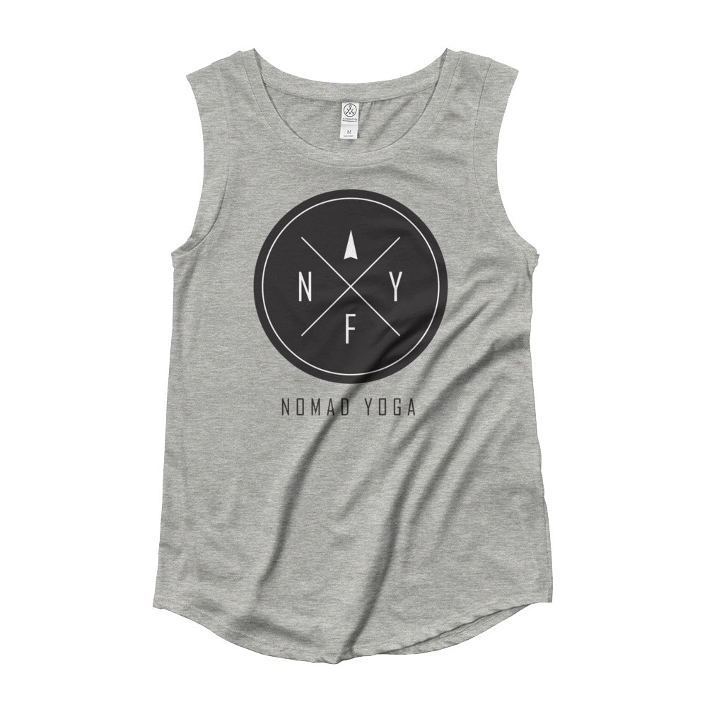 NYF YOGA-Ladies’ Cap Sleeve T-Shirt
