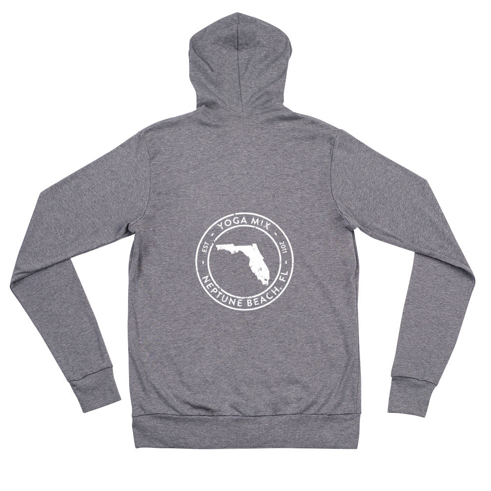 Yoga Mix-Unisex Lightweight Zip Hoodie