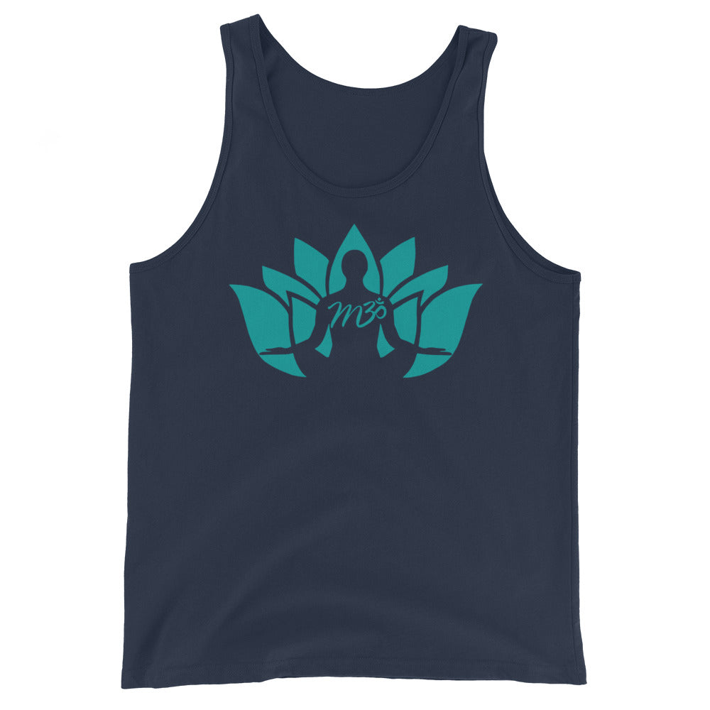 M3Yoga-Lotus-Unisex  Tank Top