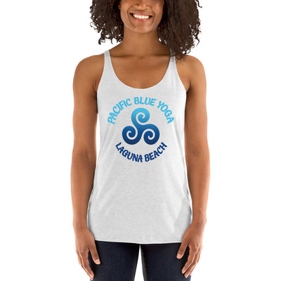 Pacific Blue Yoga-Women's Racerback Tank