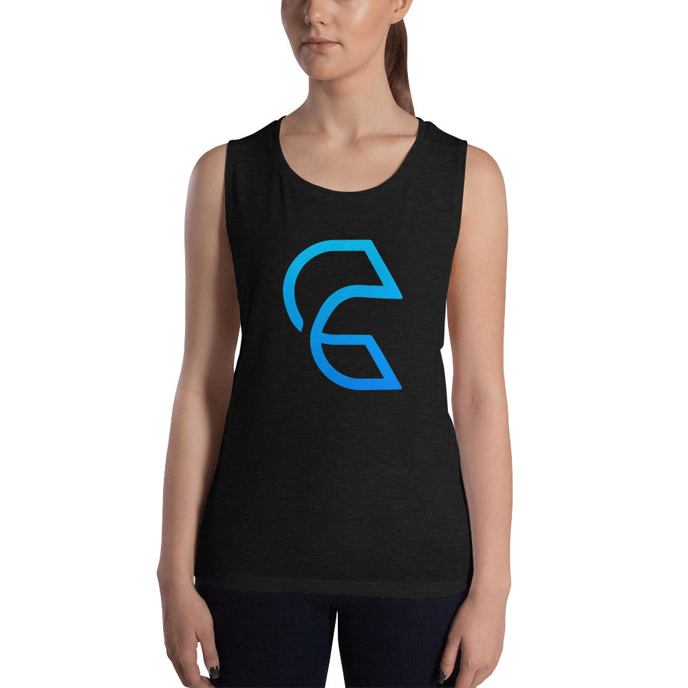 Clear-Ladies’ Muscle Tank