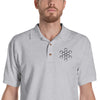 Yoga Golf Coach-Embroidered Polo Shirt