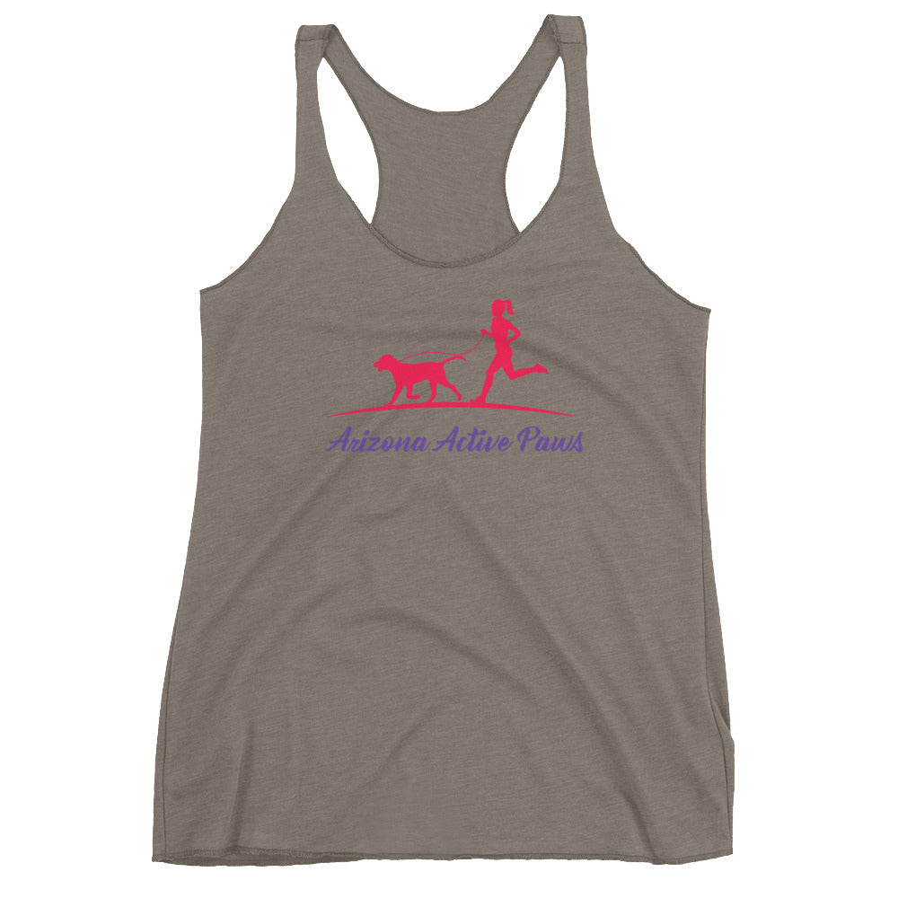 Arizona Active Paws-Women's Racerback Tank