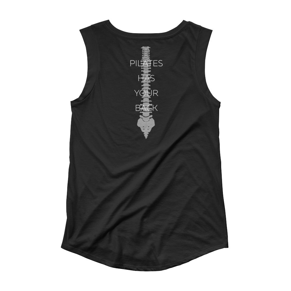 Indy House Of Pilates-Ladies’ Cap Sleeve T-Shirt