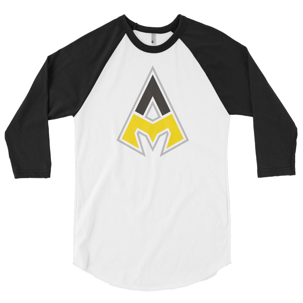 Armazém Fusion Fitness-Men's 3/4 Sleeve Raglan Shirt