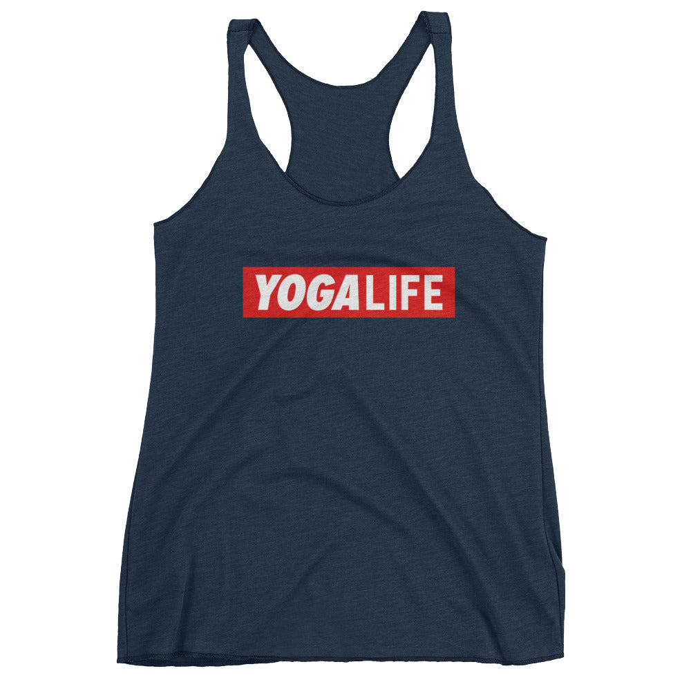 YOGA LIFE-Racerback Tank