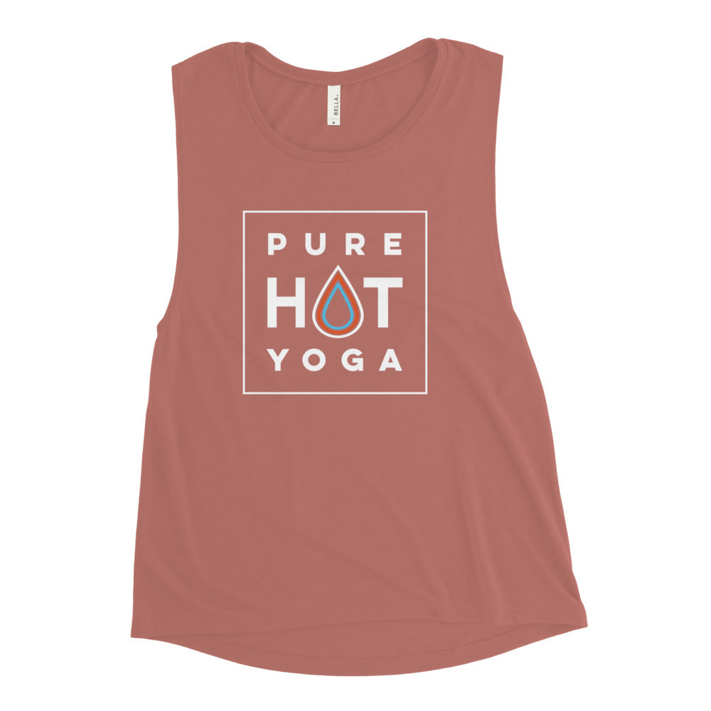 Pure Hot Yoga St. Louis-Ladies’ Muscle Tank