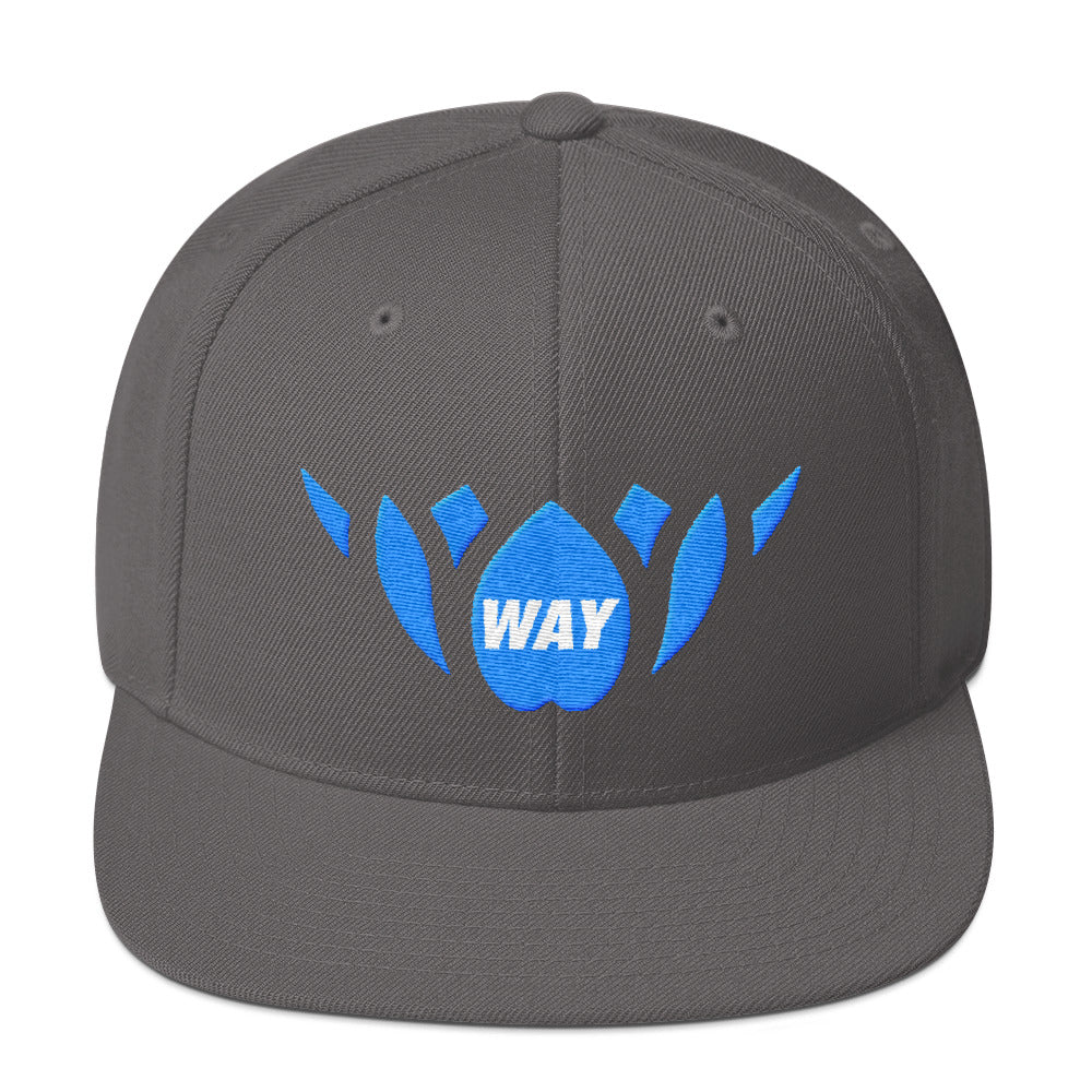 Light Blue & White-Snapback Hat