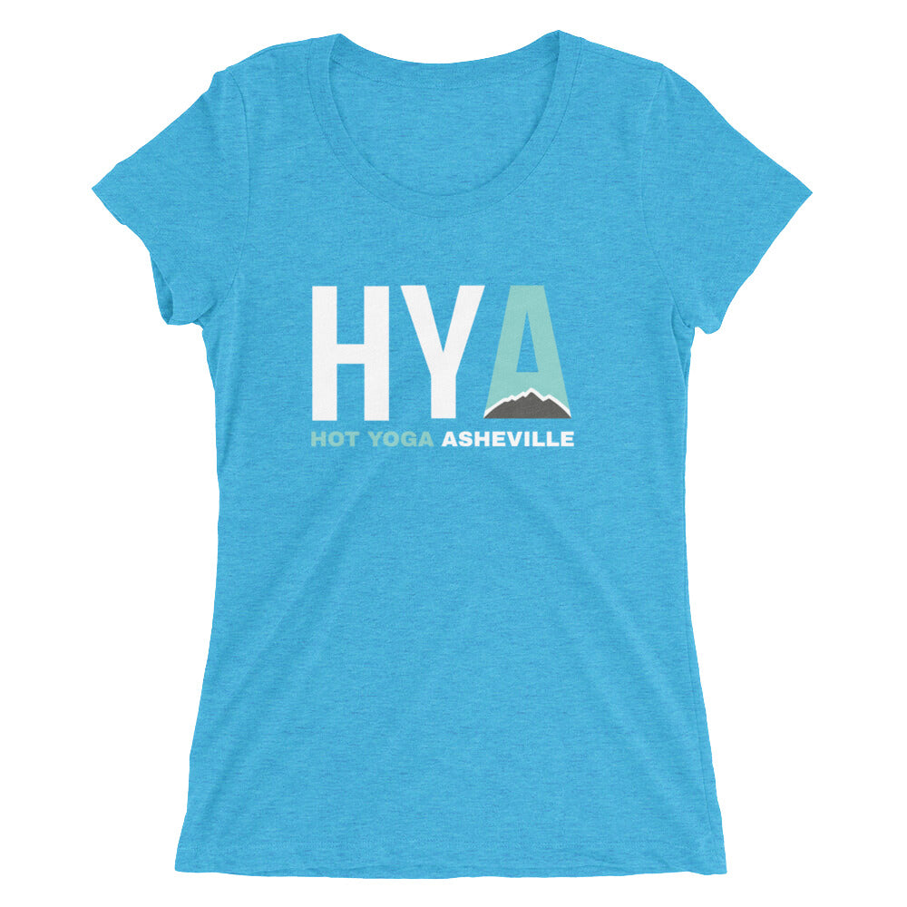 Hot Yoga Asheville-Ladies' short sleeve t-shirt