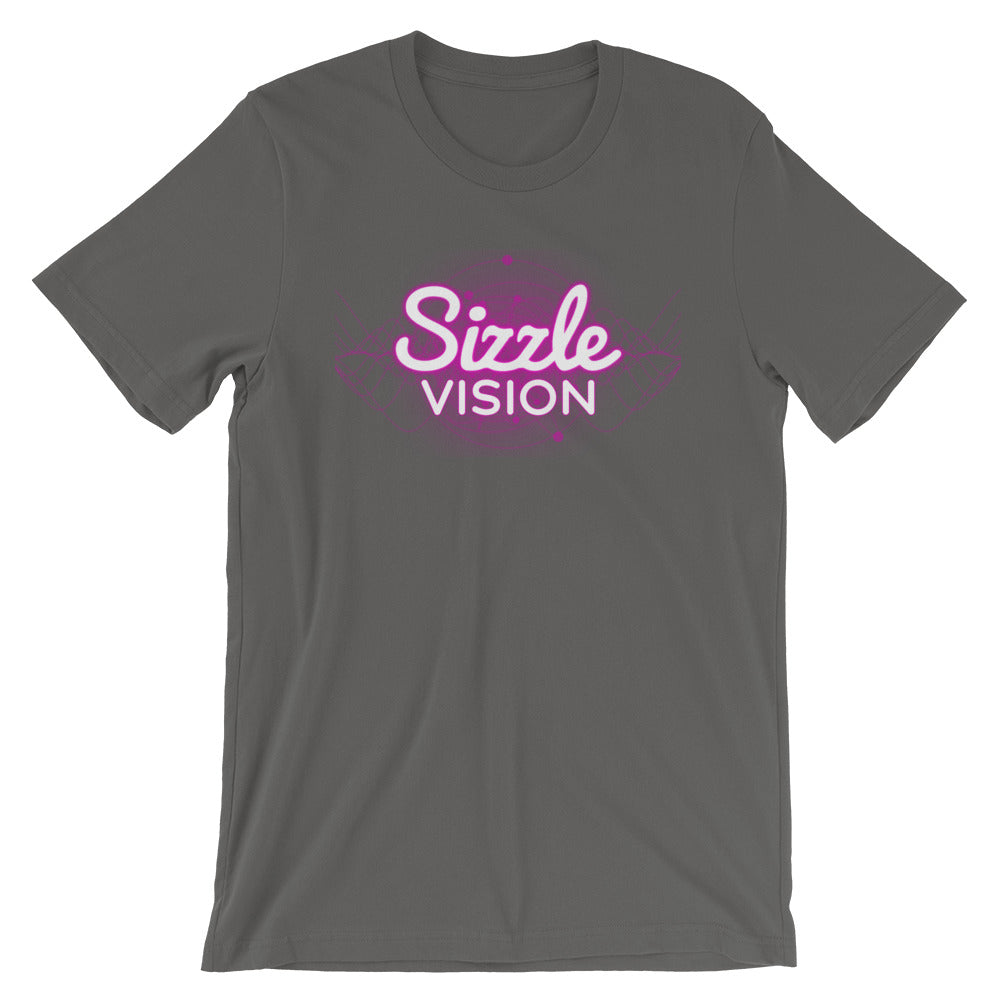 Sizzle Vision Pink-Short-Sleeve Unisex T-Shirt