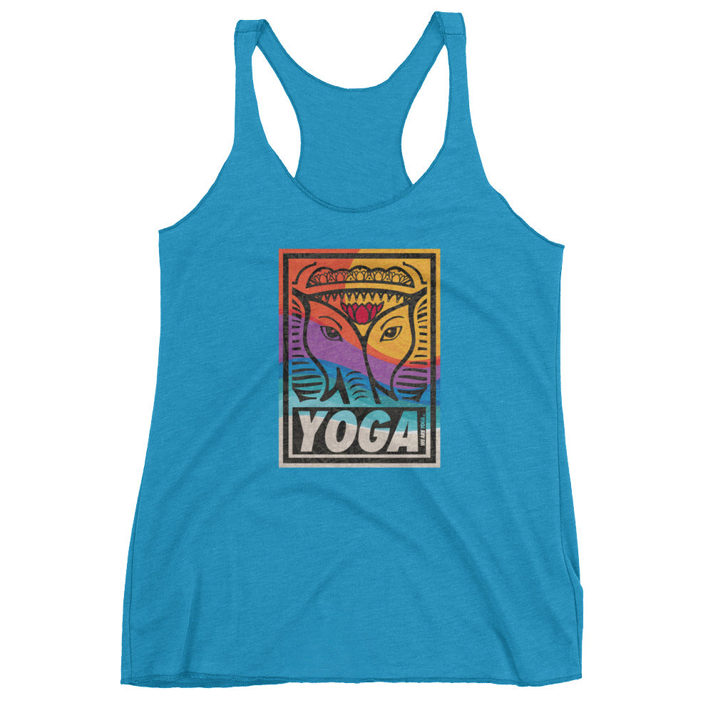 ONE FIRE STAMP-Women's Racerback Tank