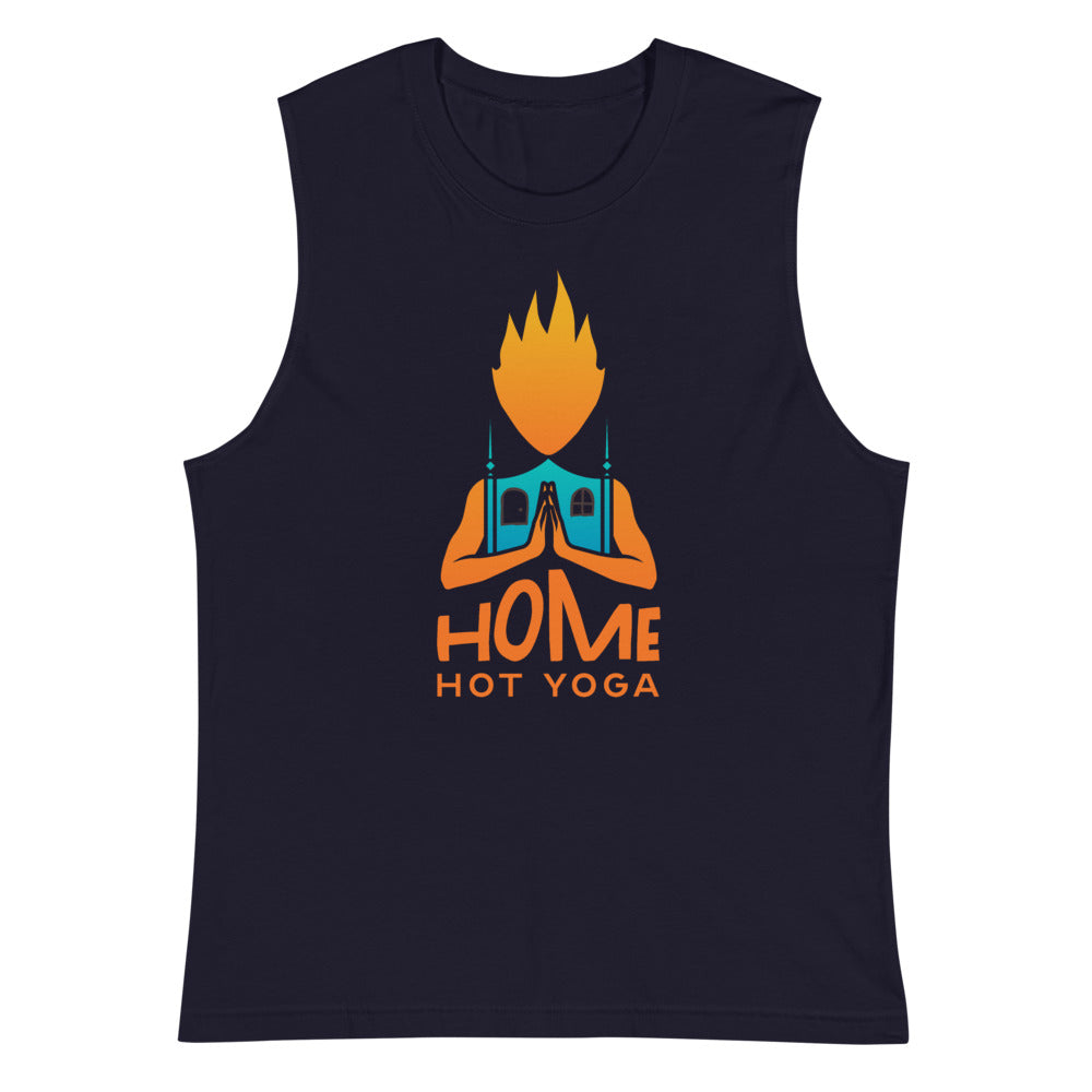 Home Hot Yoga-Unisex Muscle Shirt